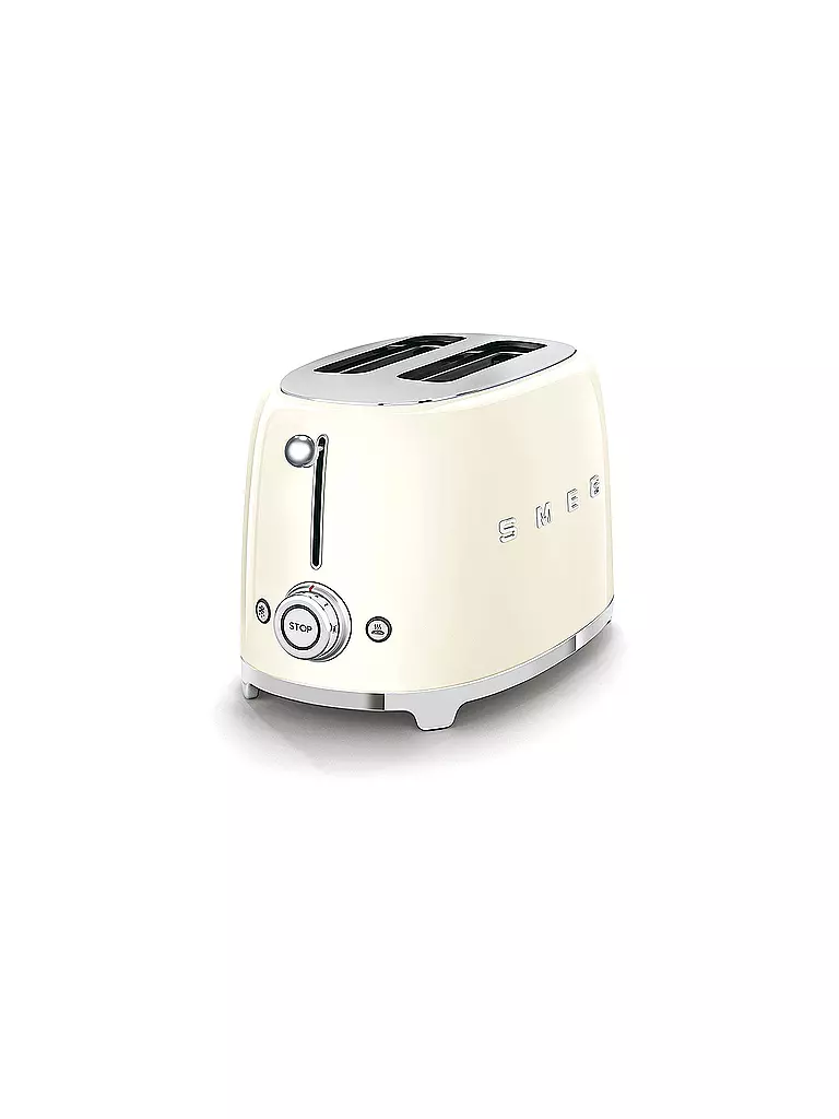 SMEG 2 Schlitz Toaster 50‘s Retro Style Creme TSF01CREU creme