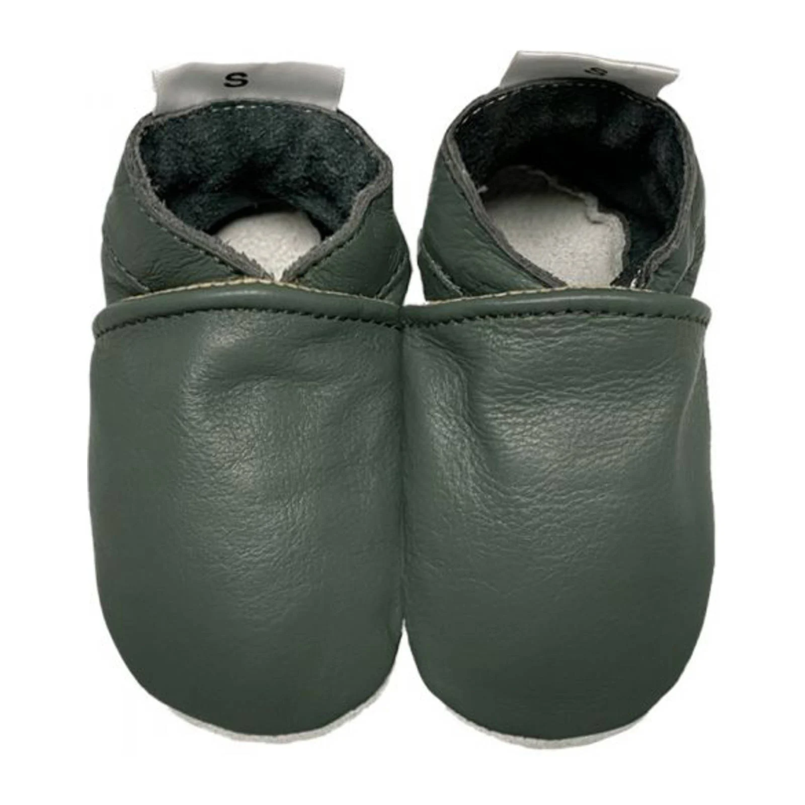 Babysteps leren babyslofjes groen