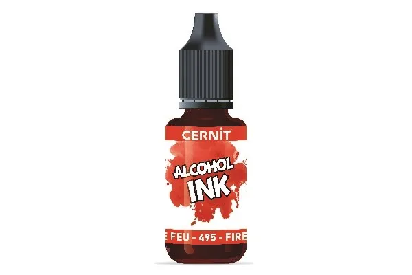 Carioca Cernit alcohol ink 20ml fire red