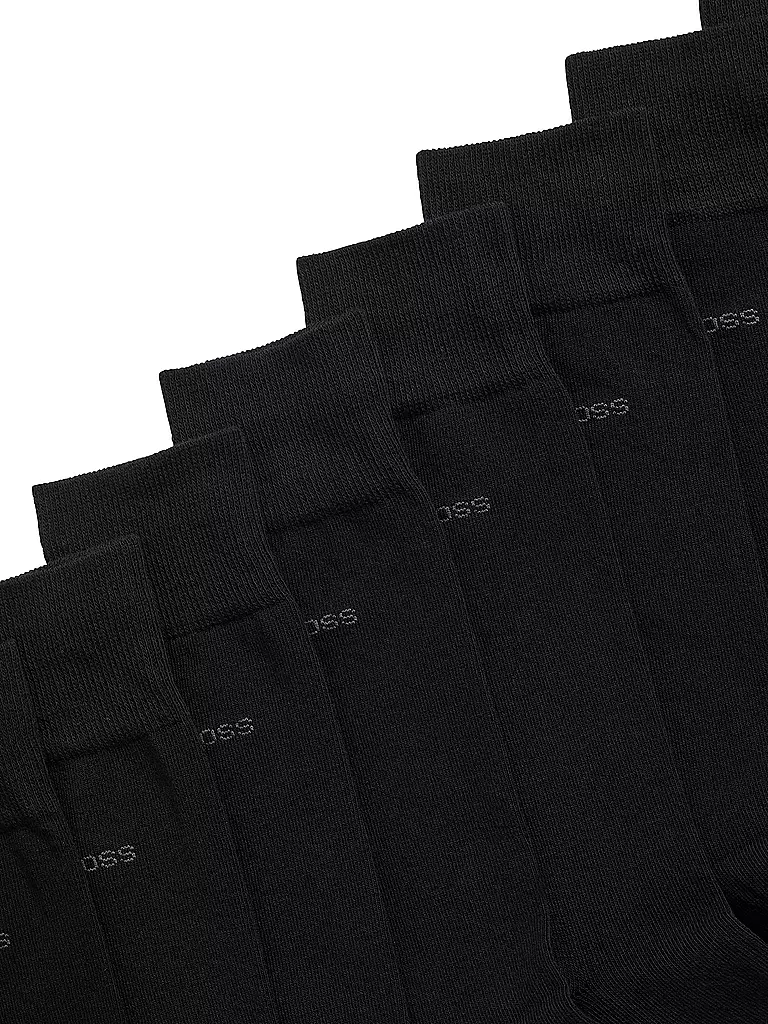 BOSS Socken 5-Pkg black schwarz