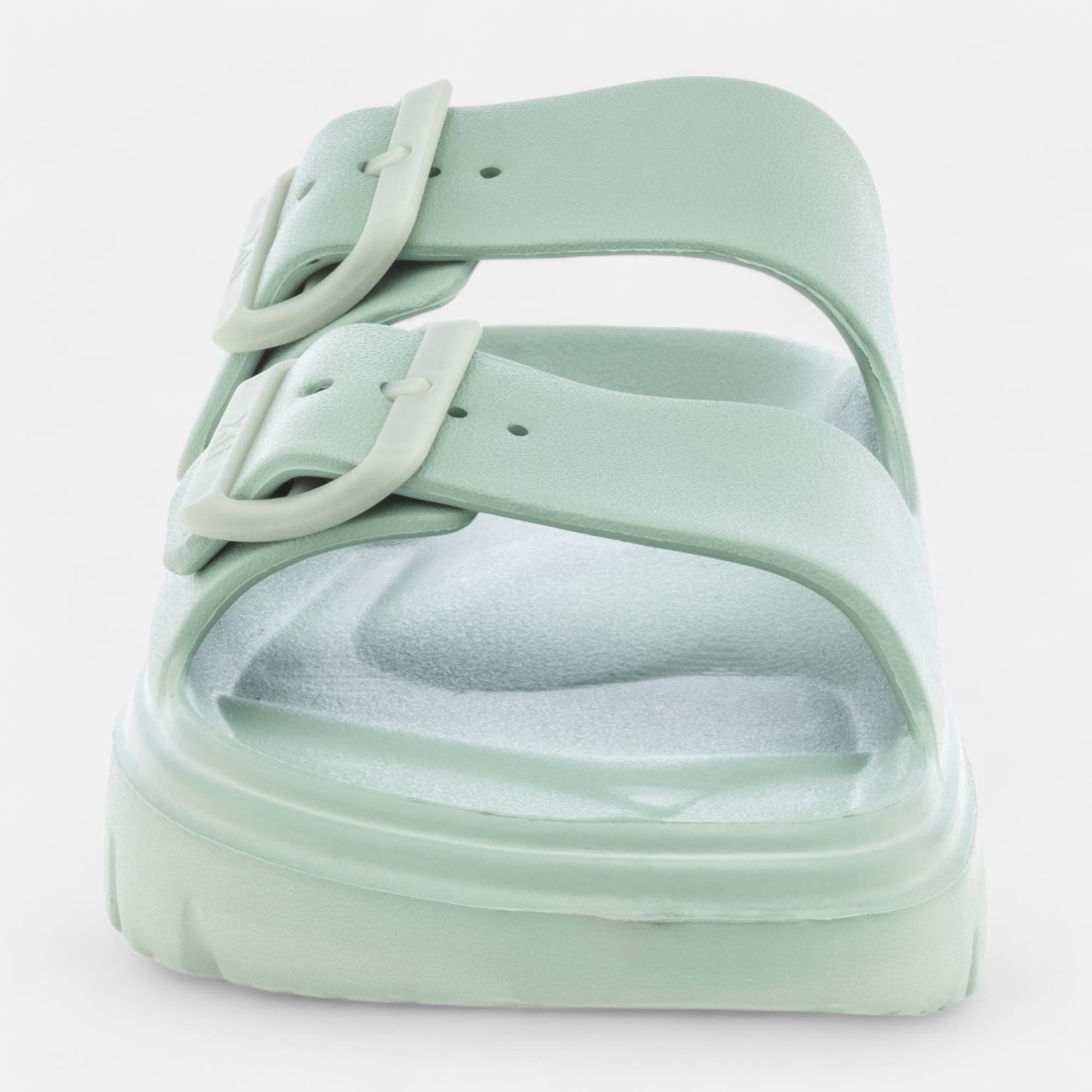 Claquettes de plage Femme vert clair