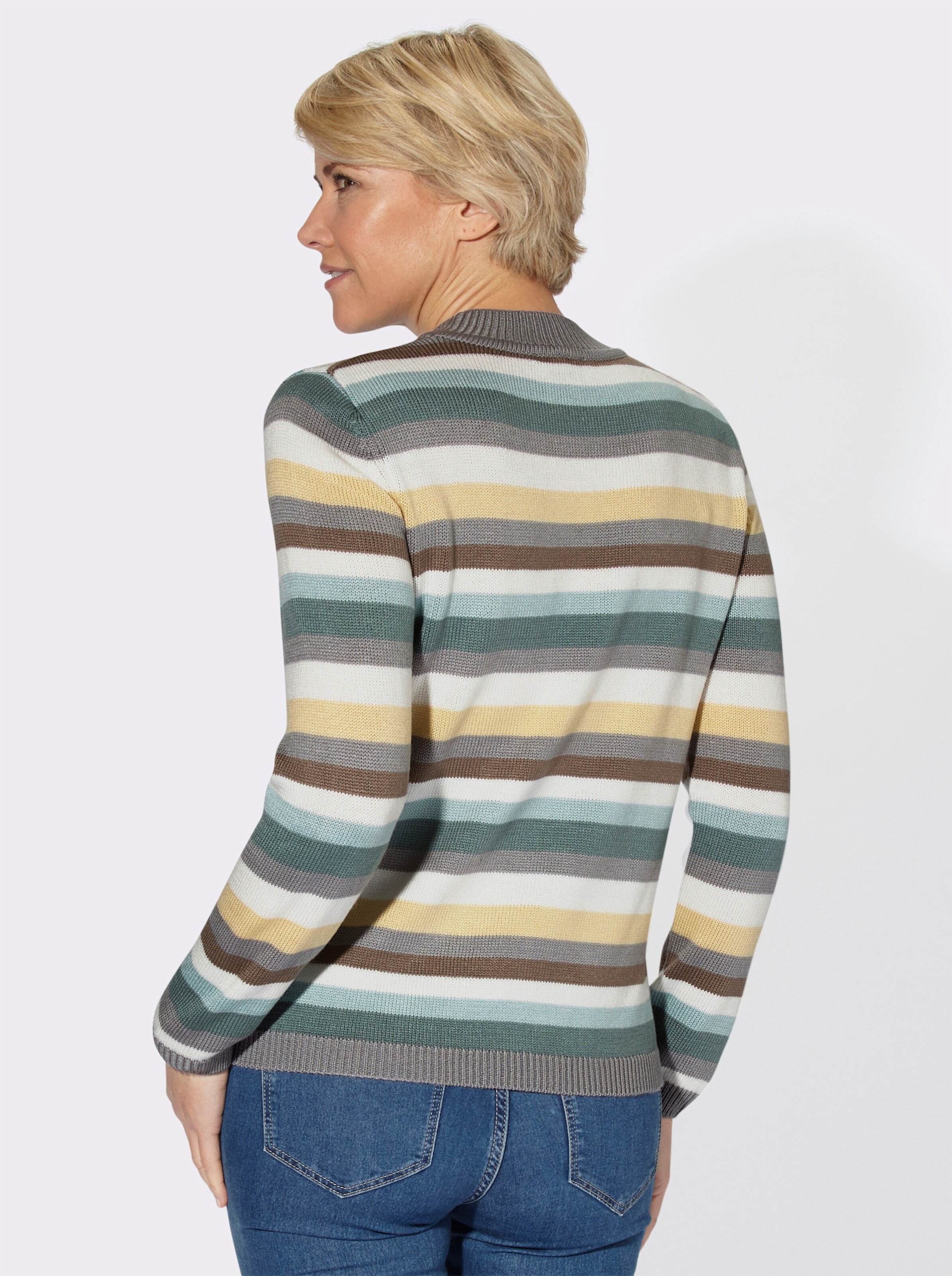 Stehkragenpullover