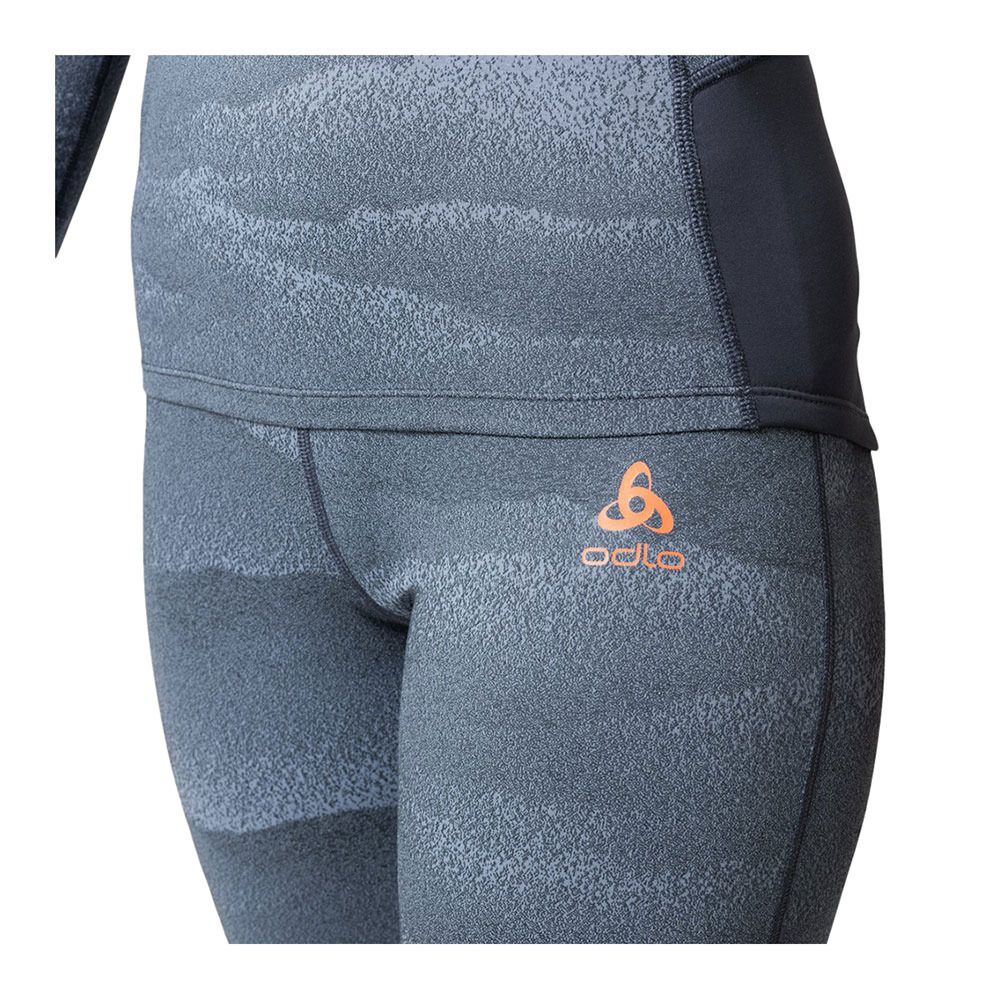 Odlo WHISTLER ECO - Sous-couche Femme folkstone gray/india ink