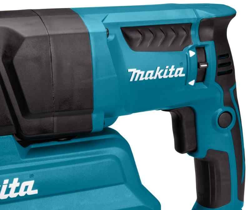 Makita HR2653J 230V Combihamer met stofafzuigunit in Mbox