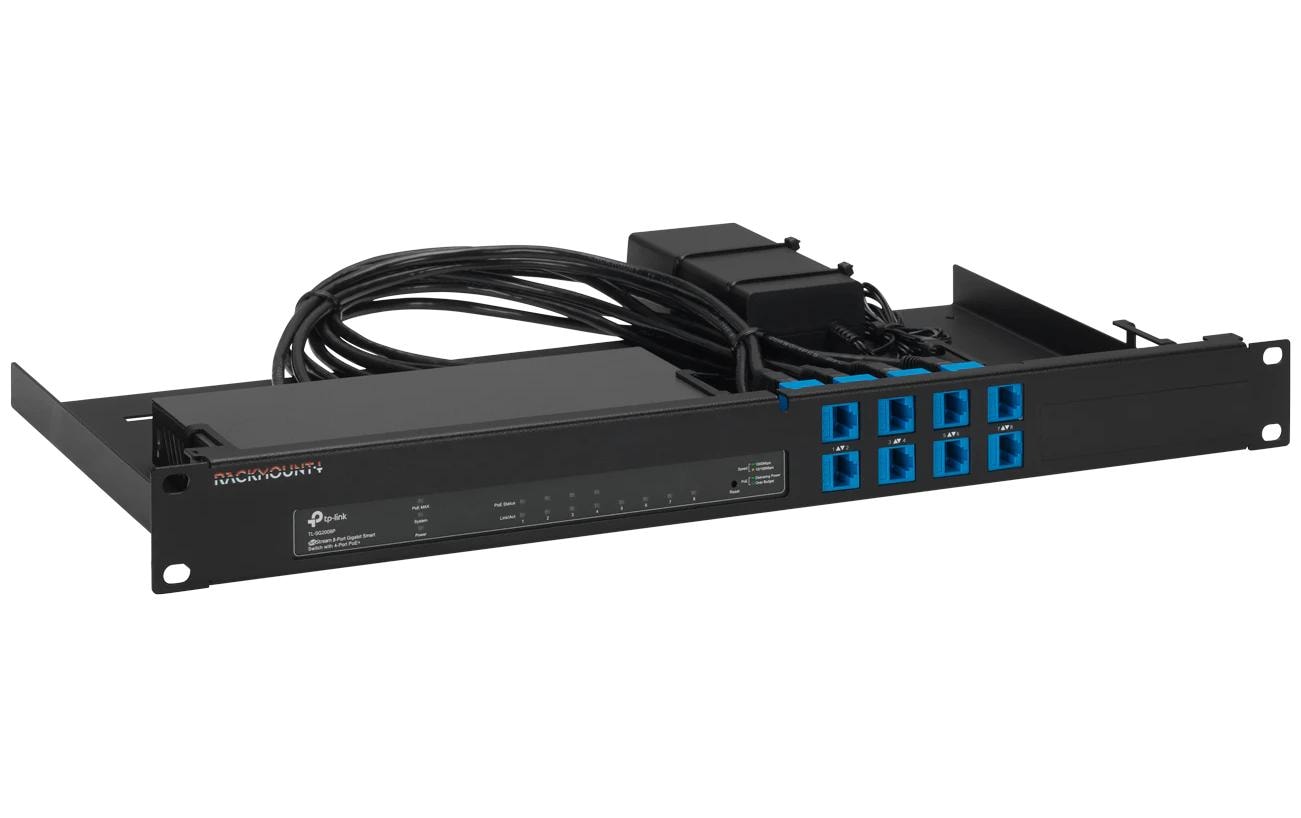 Rackmount Kit RM-OM-T3 für Omada SG2008[P] + OC200<br>Optimierte Rack-Mount-Lösung für TP-Link Omada-Geräte, bietet nahtlose Integration und schnelle Installation