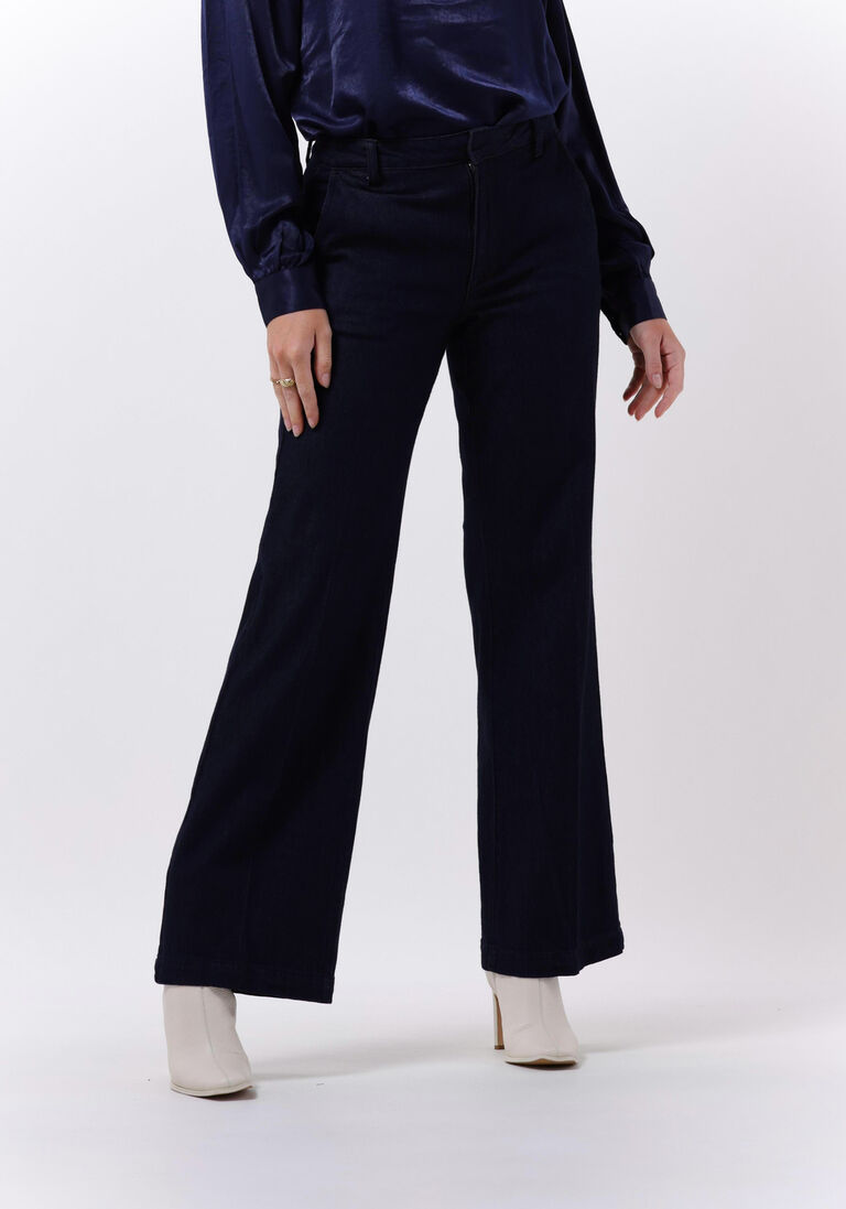 MY ESSENTIAL WARDROBE blauwe my essential wardrobe pantalon lara pant 115