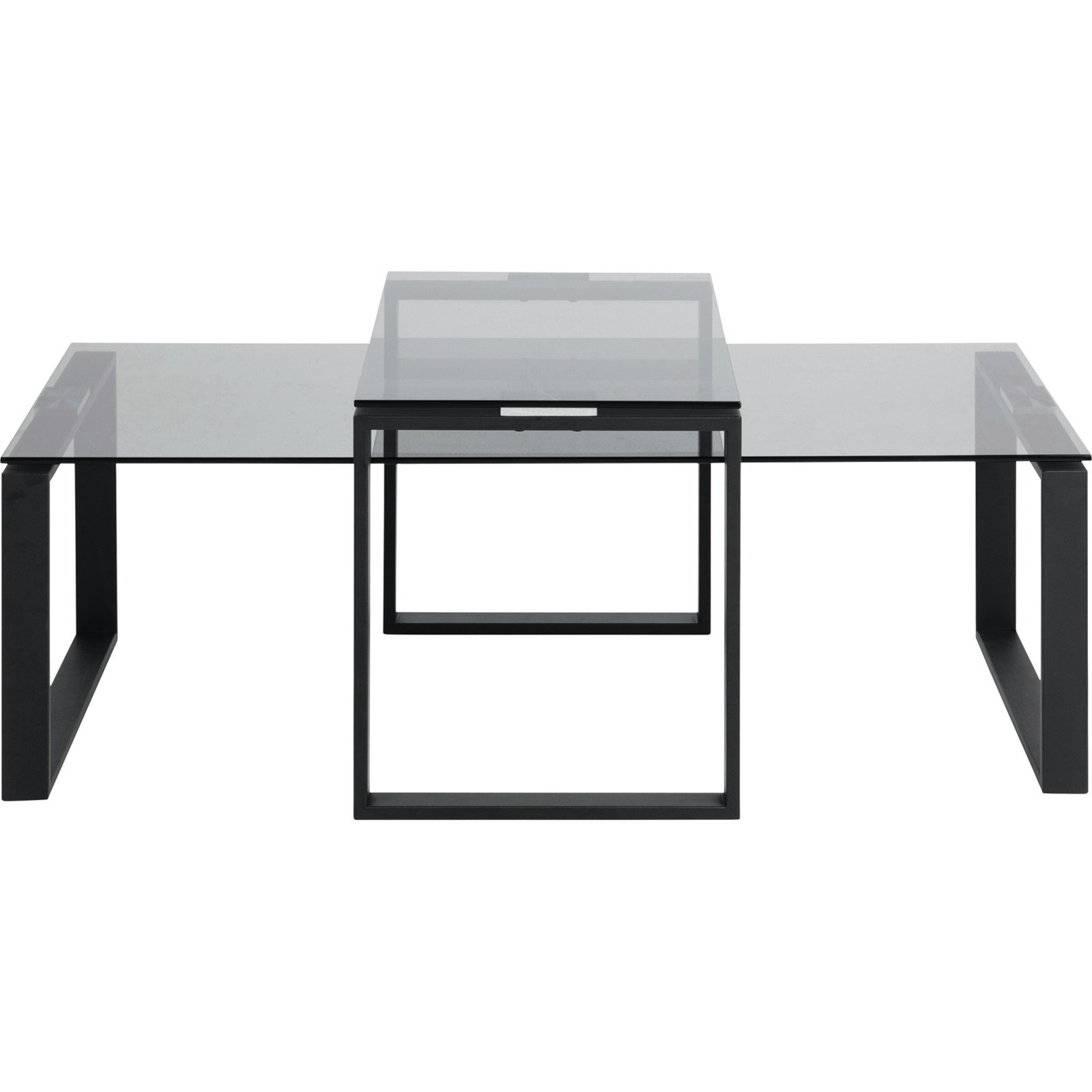 Salontisch Katrine Rauchglas 2er-Set