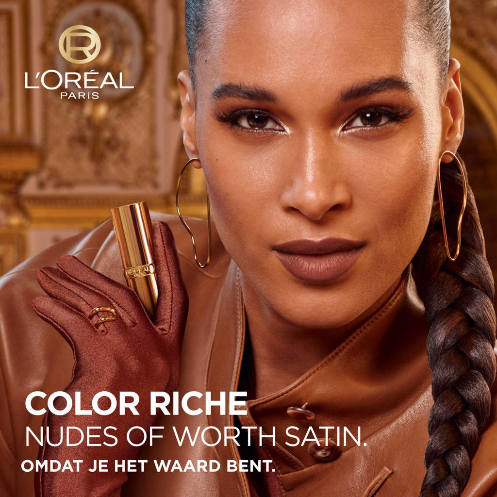 Color Riche Satin Free The Nudes lippenstift -601 WORTH IT
