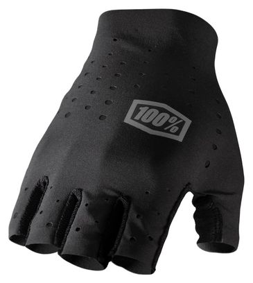 Paire de Gants Courts 100% Sling Noir
