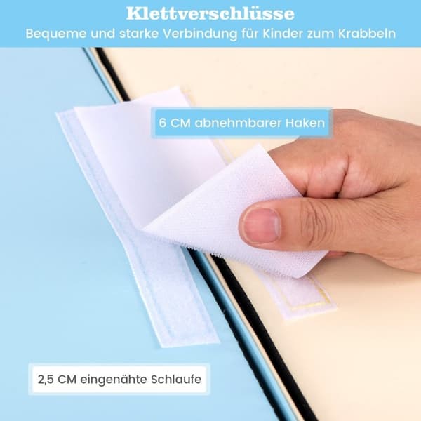 Sett med 4 skumlekesett klatre- og krypende skumblokker byggelekesett