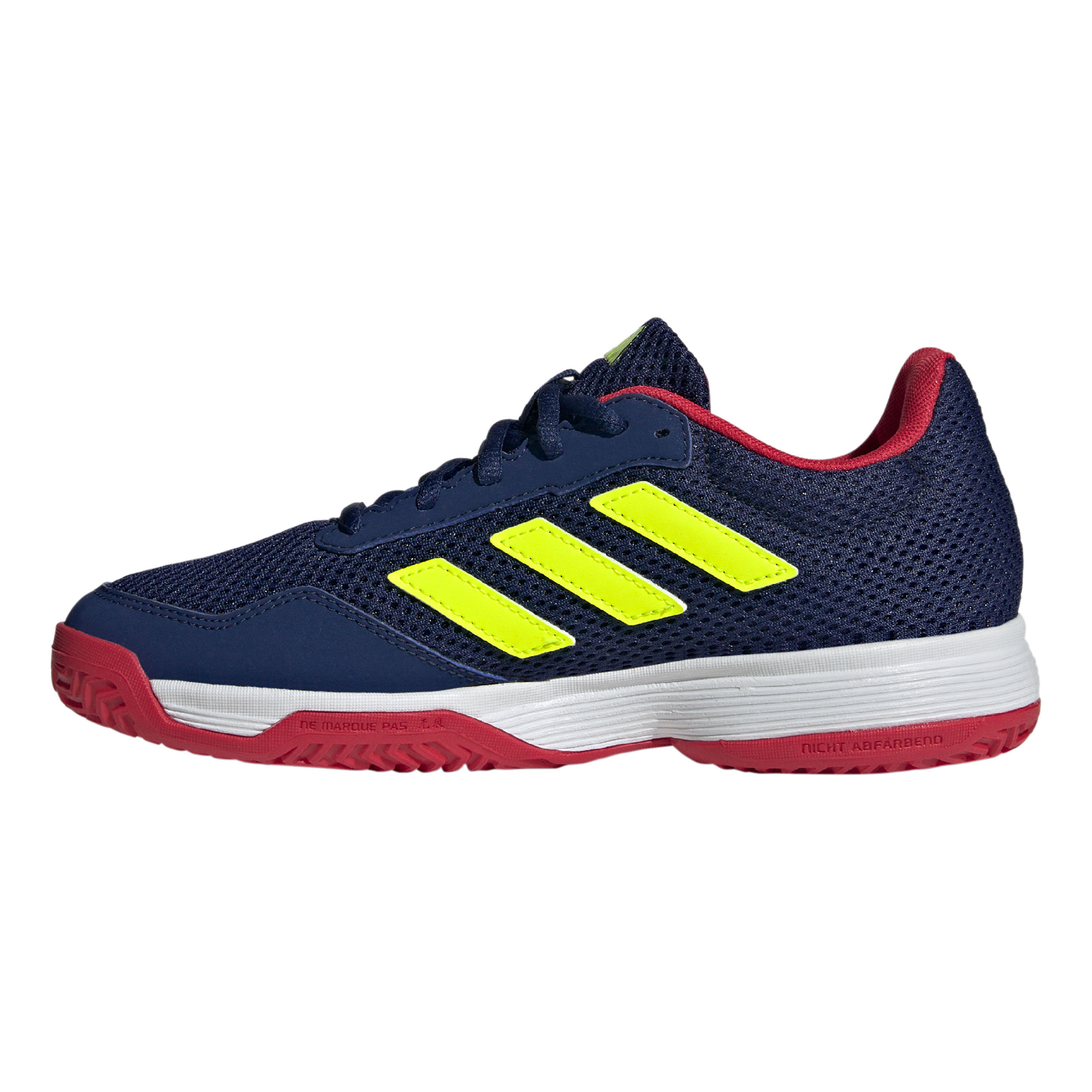 adidas Gamespec Chaussures Toutes Surfaces Enfants - Bleu Foncé , Vert Fluo