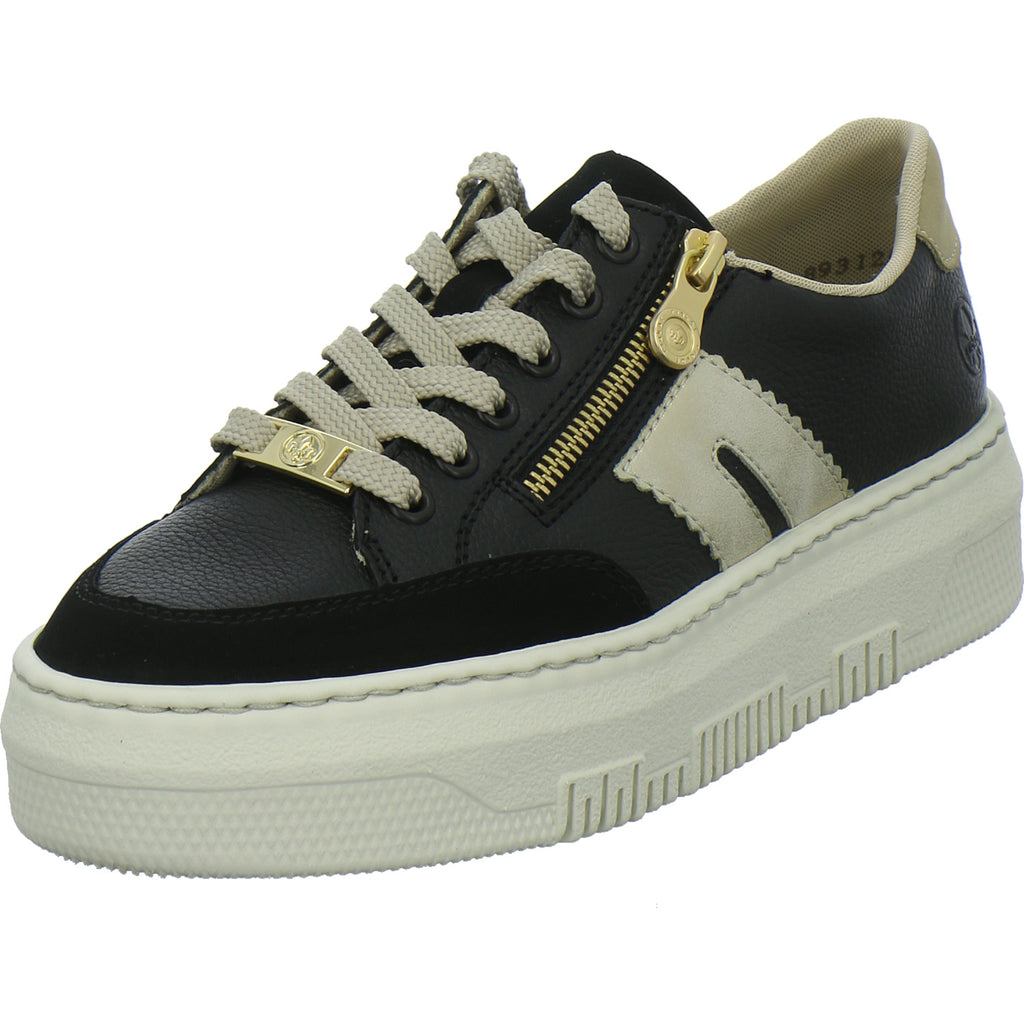 Rieker Sneaker Damen Schwarz-kombi