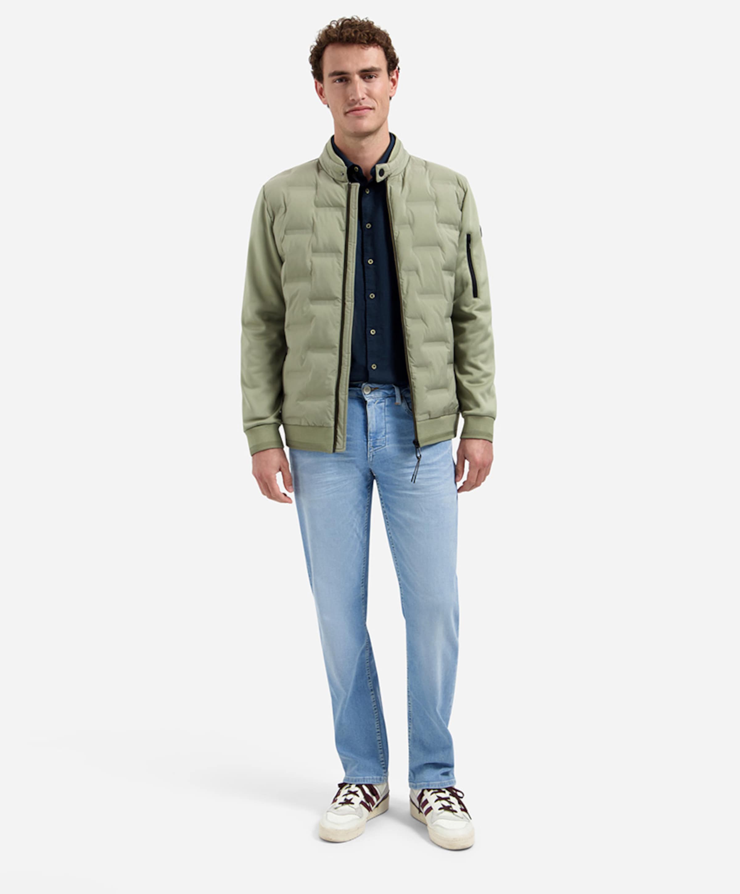 No Excess Heren jas groen