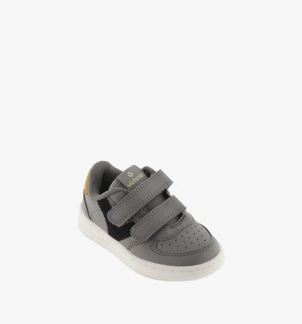 TIEMPO COLOURED FAUX LEATHERGRIS
