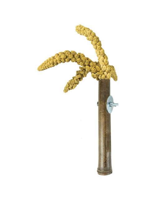 Back Zoo Nature Bamboo Grass Keeper - Vogelspeelgoed - 3x3x20 cm
