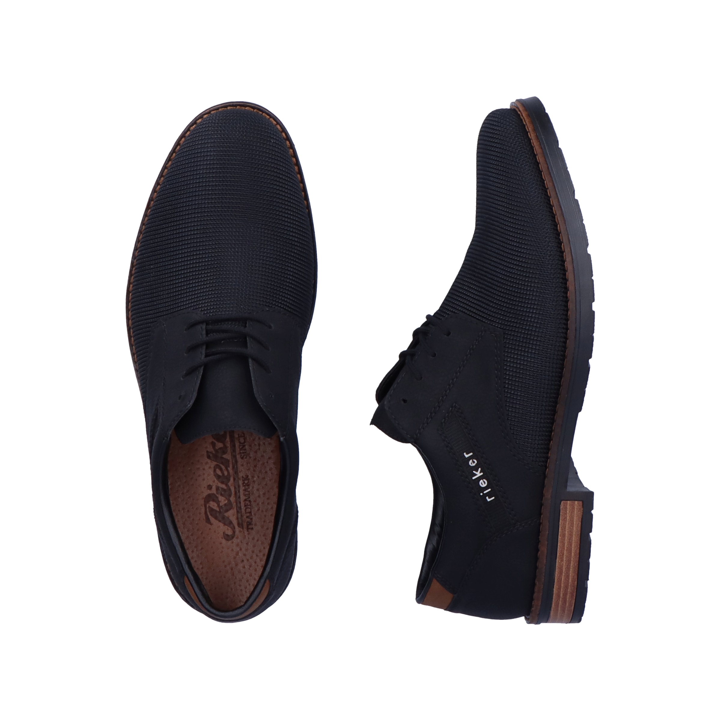 Rieker Schnürschuh  in Business-Look, Freizeitschuh, Halbschuh, Schnürschuh