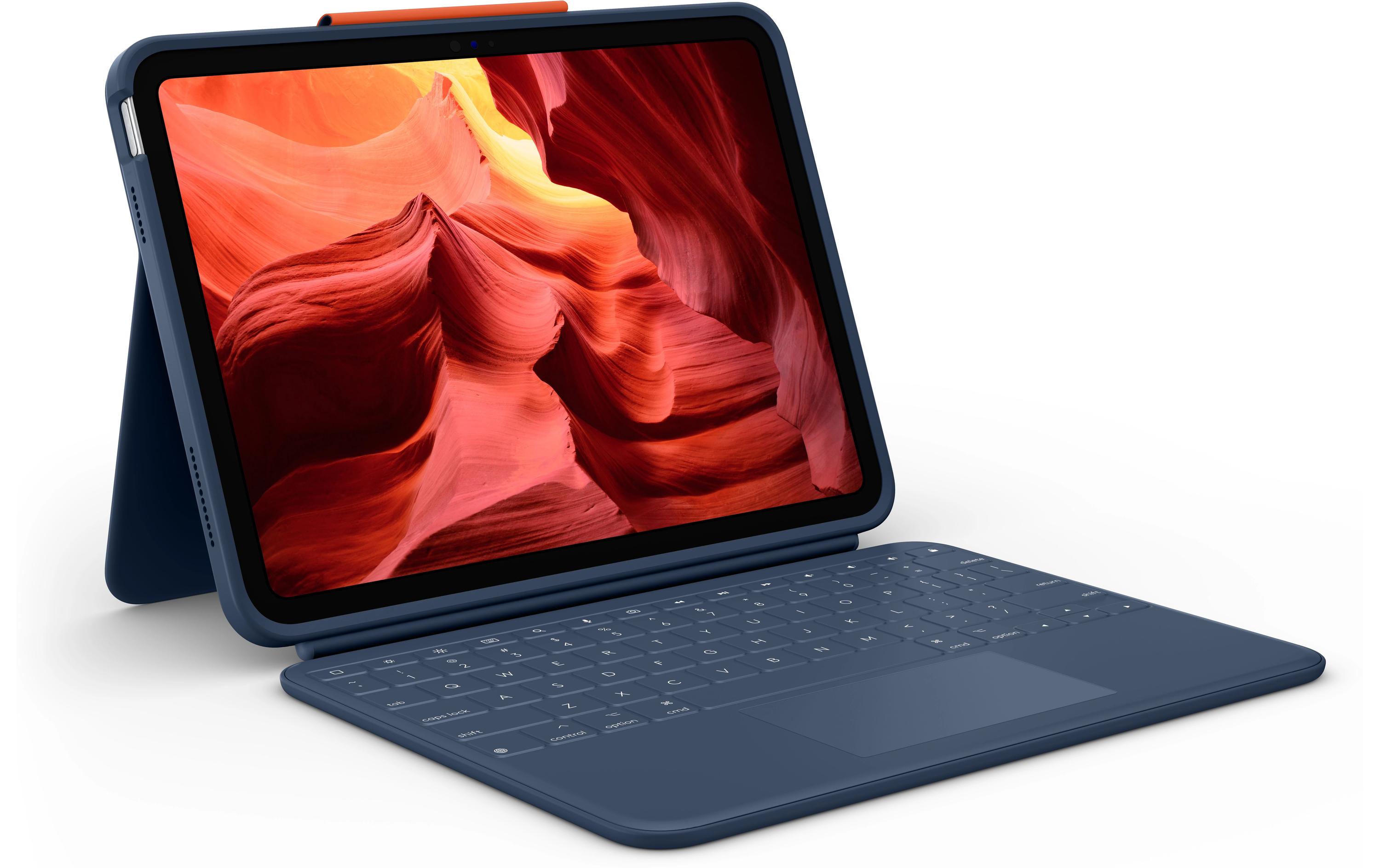 Tablet Tastatur Cover Rugged Combo 4 Touch EDU<br>Schutzhülle mit integrierter Tastatur und Touchpad für Apple iPad 10. Gen. und iPad (A16/2025)