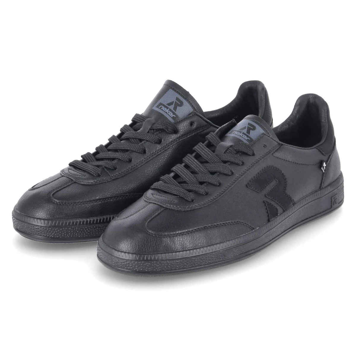 RiekerLow Sneaker - schwarz/schwarz