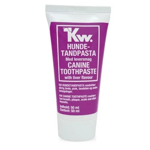 Pasta de dente com sabor de fígado Kw