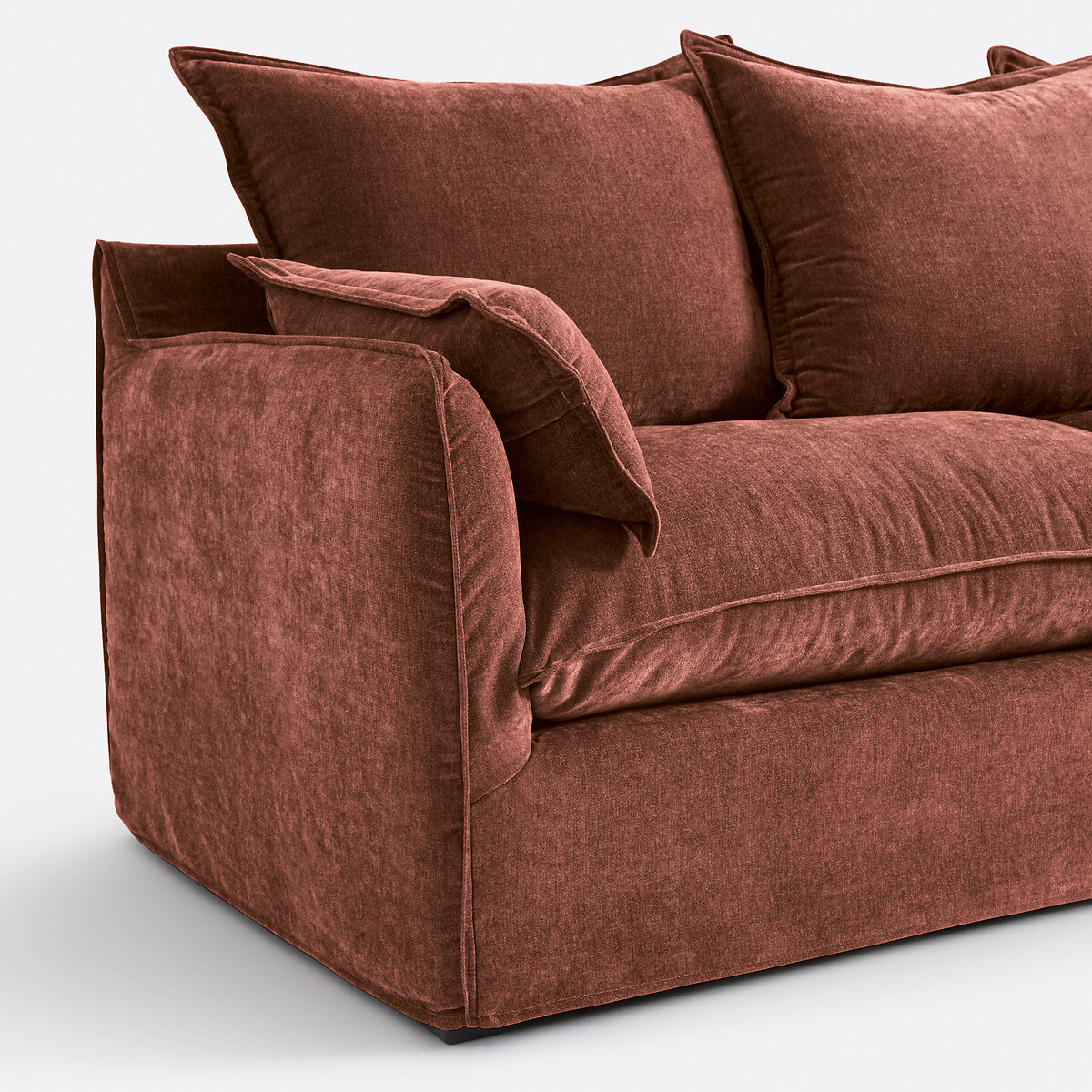 LA REDOUTE INTERIEURS<br>Sleapbank H14 cm, mistura de poliéster, Odna
