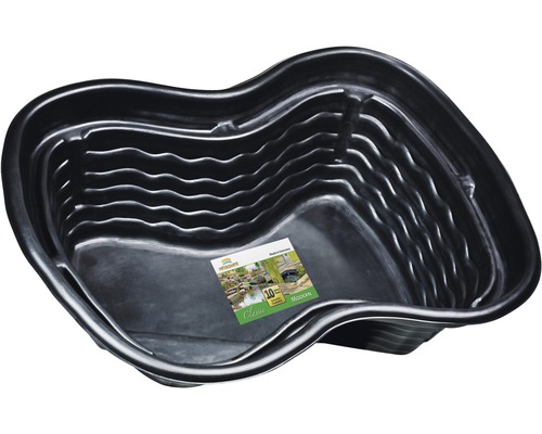 PE prefab vijver 124 x 90 x 58 cm, 250 L