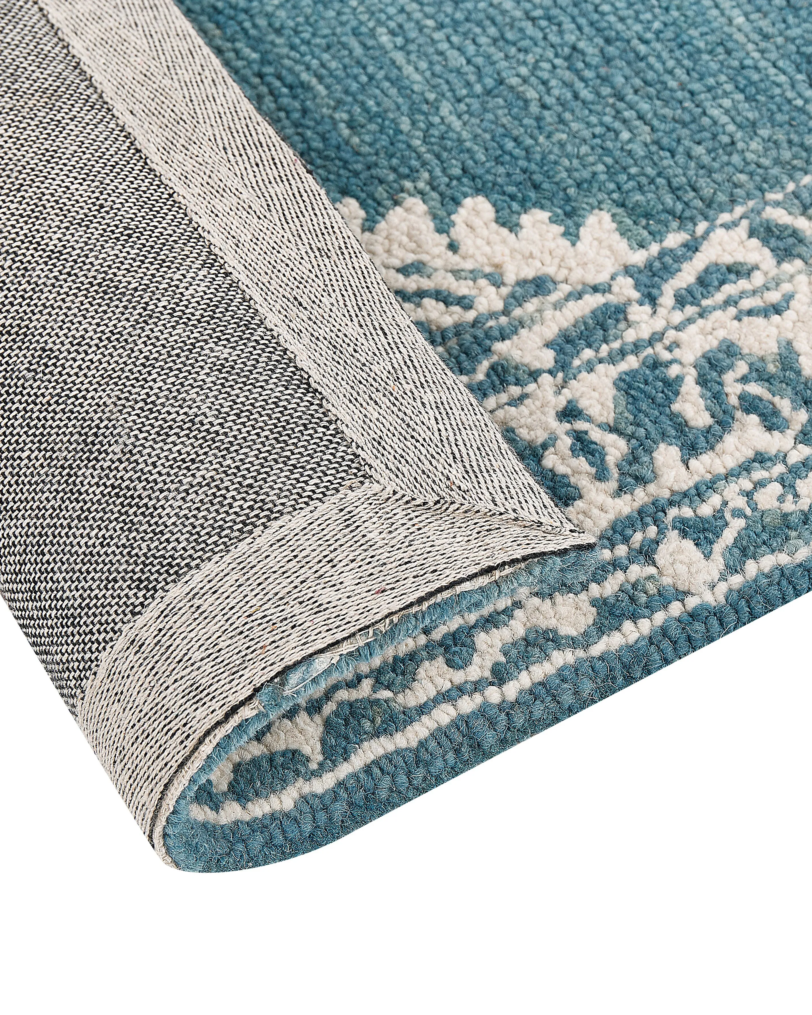 Vloerkleed GEVAS Blauw 160 x 230 cm Wol