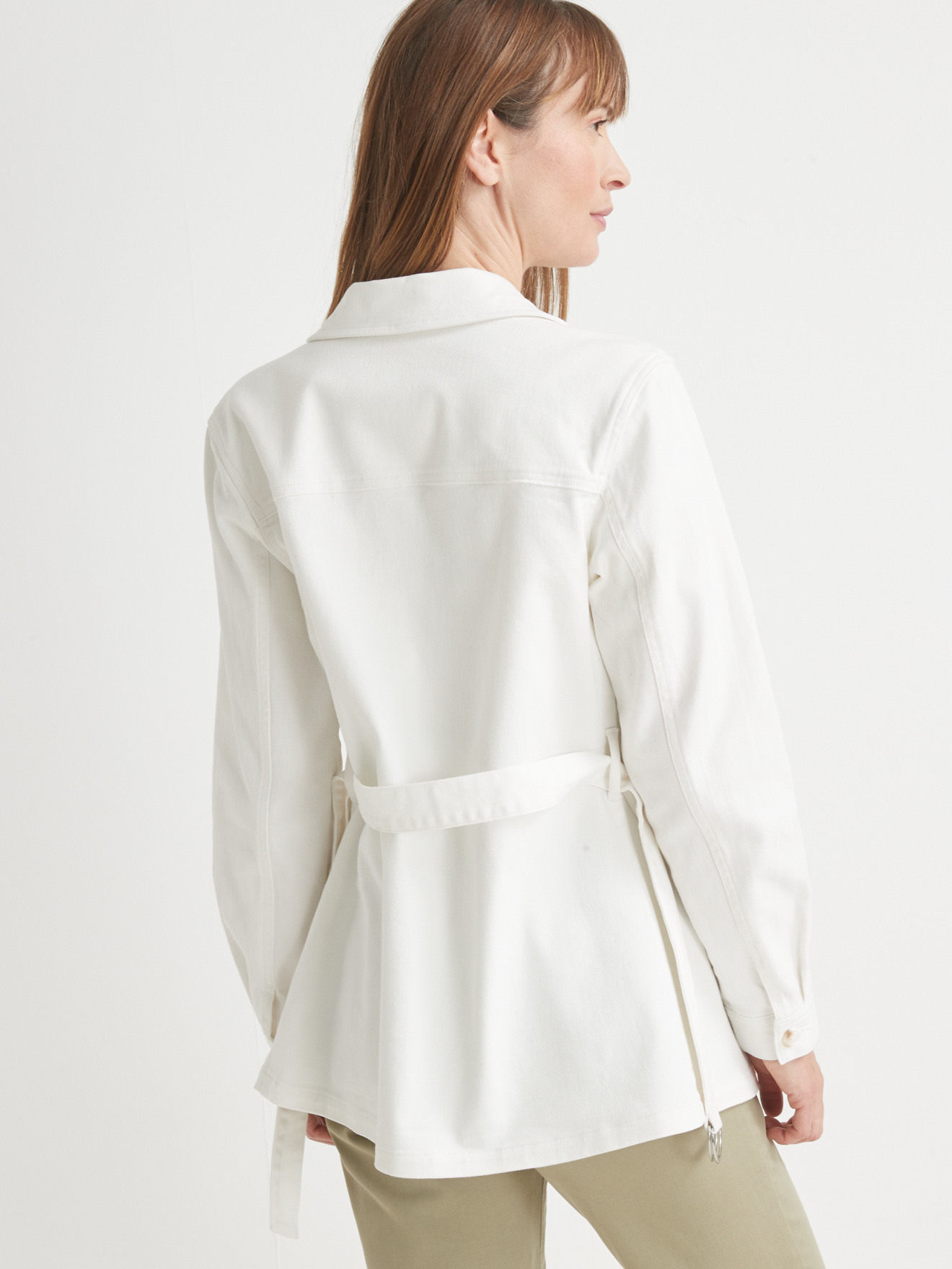 Veste saharienne en coton
