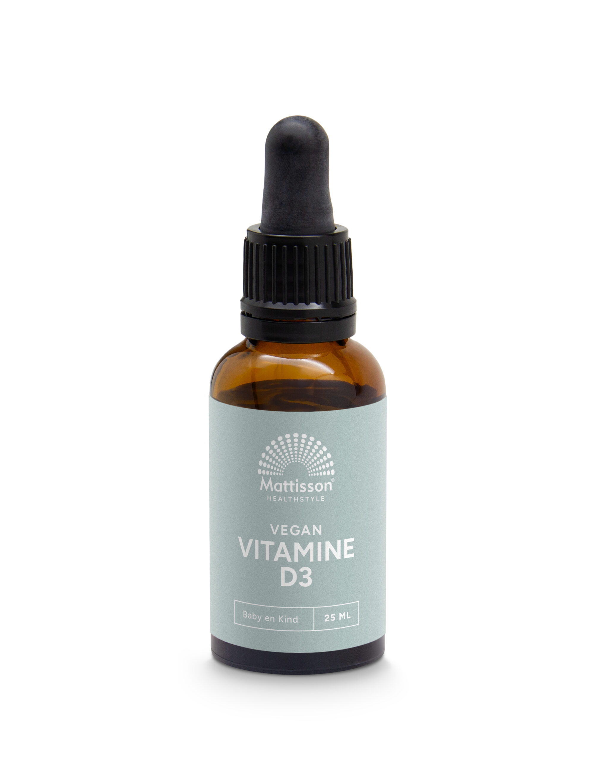Mattisson Vitamine D3 Baby & Kind 10Mcg Vegan Druppels (25 ml)