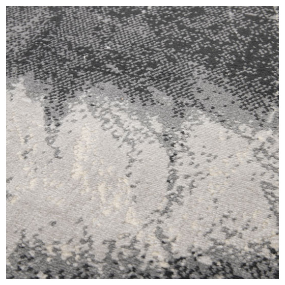 Tapis chambre d'enfant - chat senka - gris et beige - 80 x 150 cm