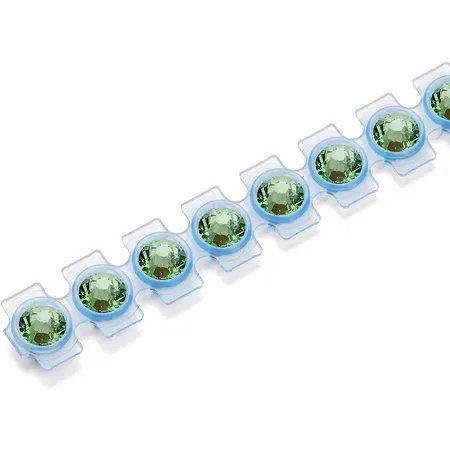 Knorr Prandell Nachfüllsteine Textil, Packung mit 42 Stück, SB, Peridot