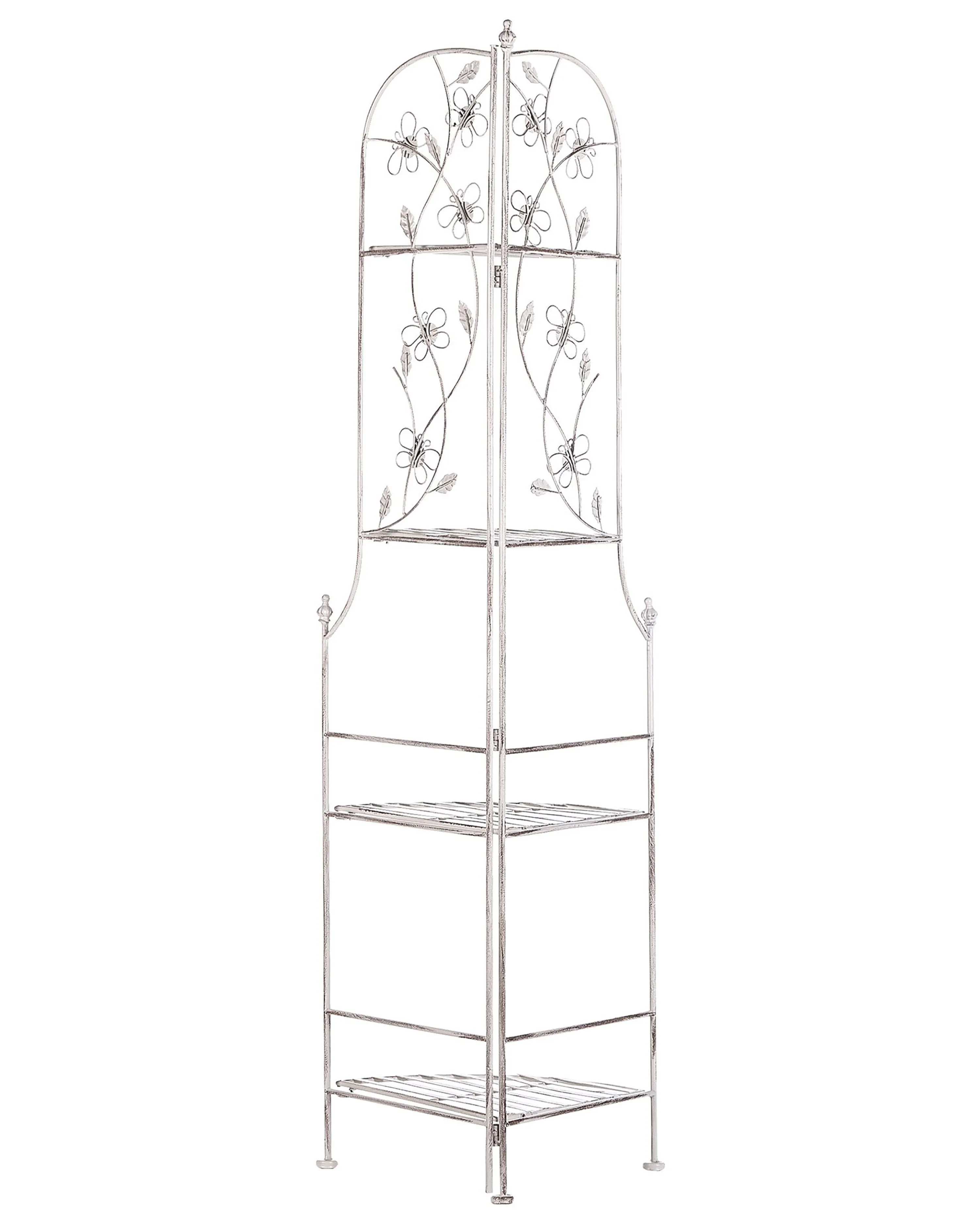 Hoekrek BIELLA Metaal 35 cm 35 cm Wit