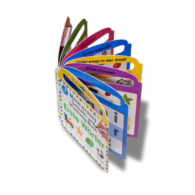 Glücksfisch - Mein erstes Schreib-und Wegwisch-Buch - Erste Wörter