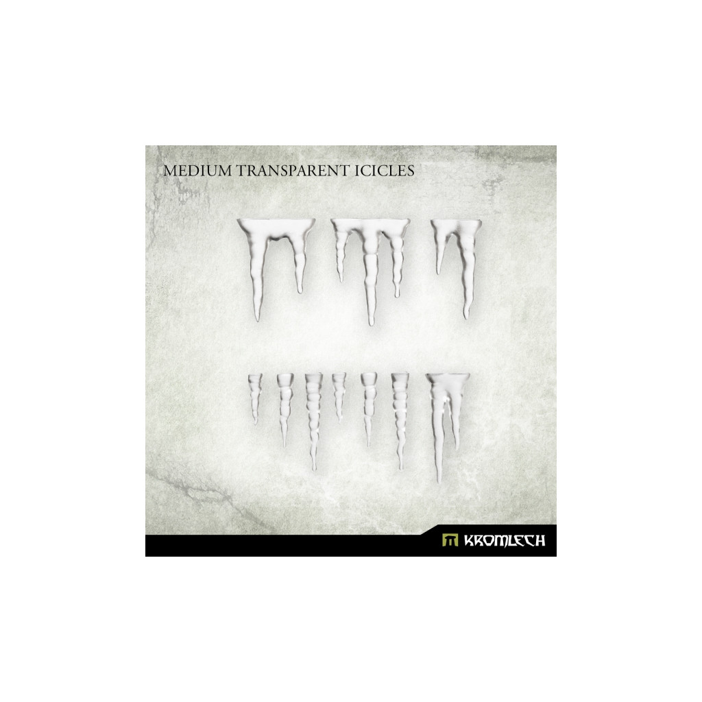 Medium Transparent Icicles
