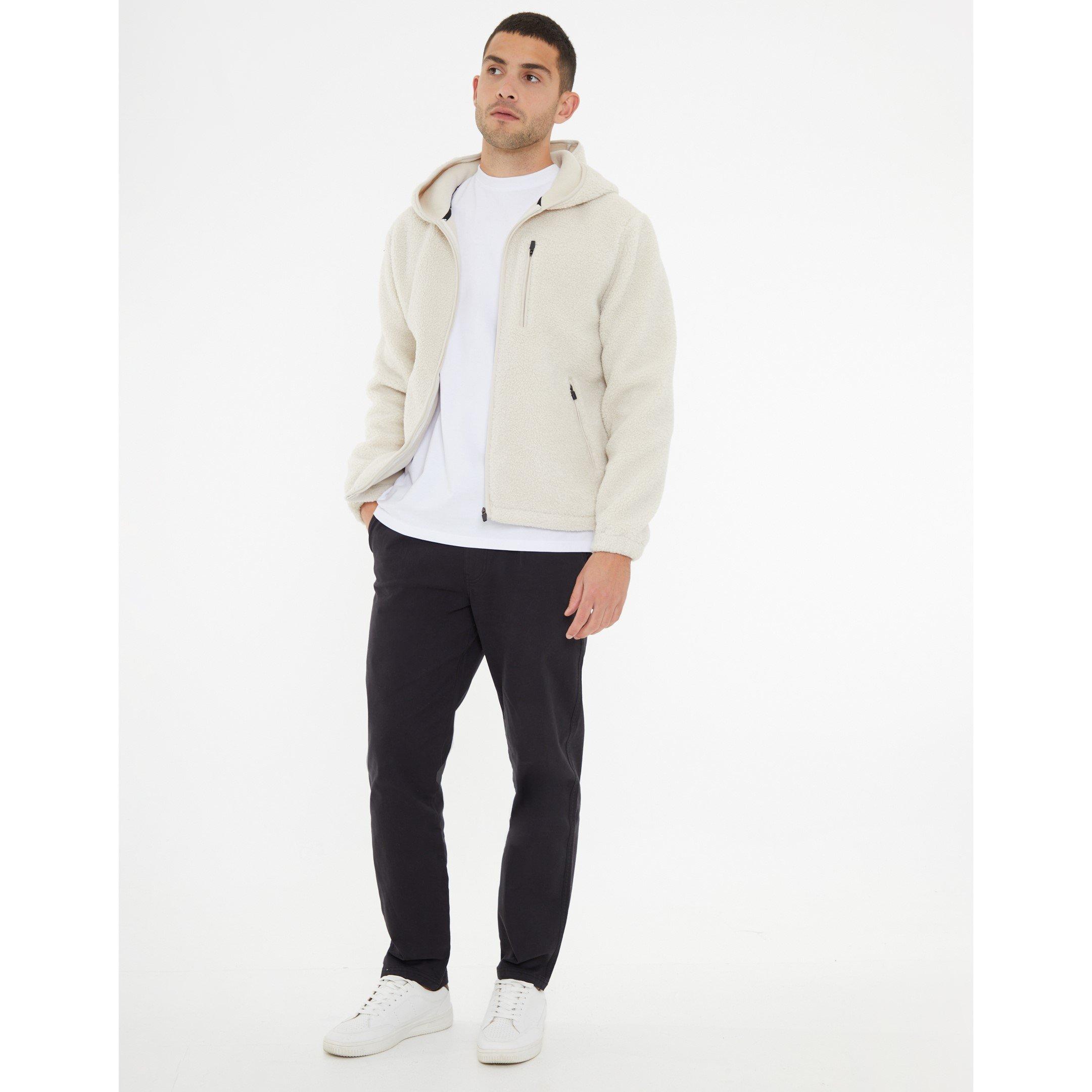 Threadbare Through Borg Hoodie Mens