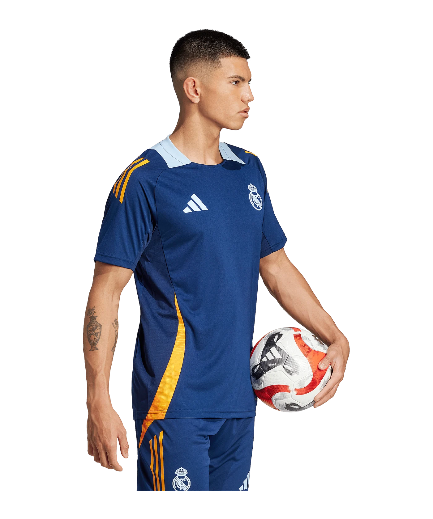adidas Real Madrid Trainingshirt Blau