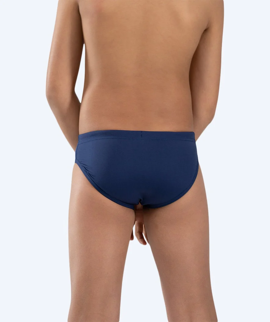 Watery trekantede badebukser til drenge - Budgie Eco - Blue Sporty