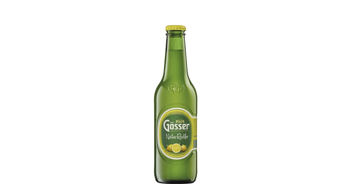 Gösser Naturradler 0,33 Liter (Einweg)