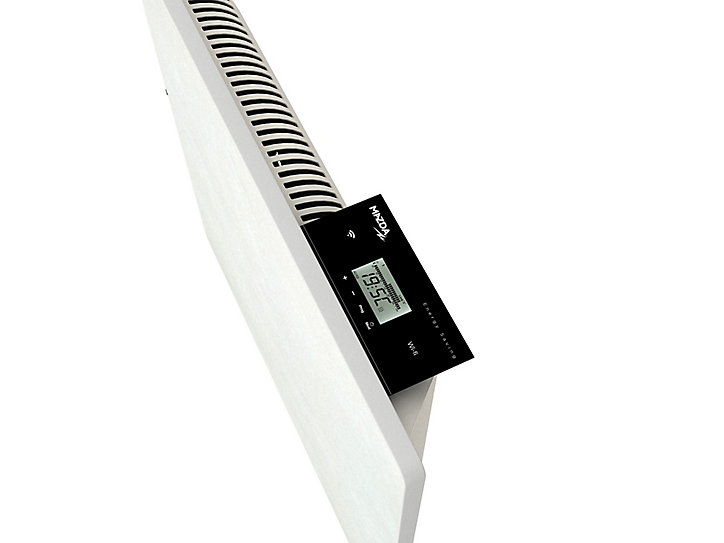 Radiateur électrique à inertie sèche pierre naturelle Mazda Dual Kherr Smart blanc 1000W