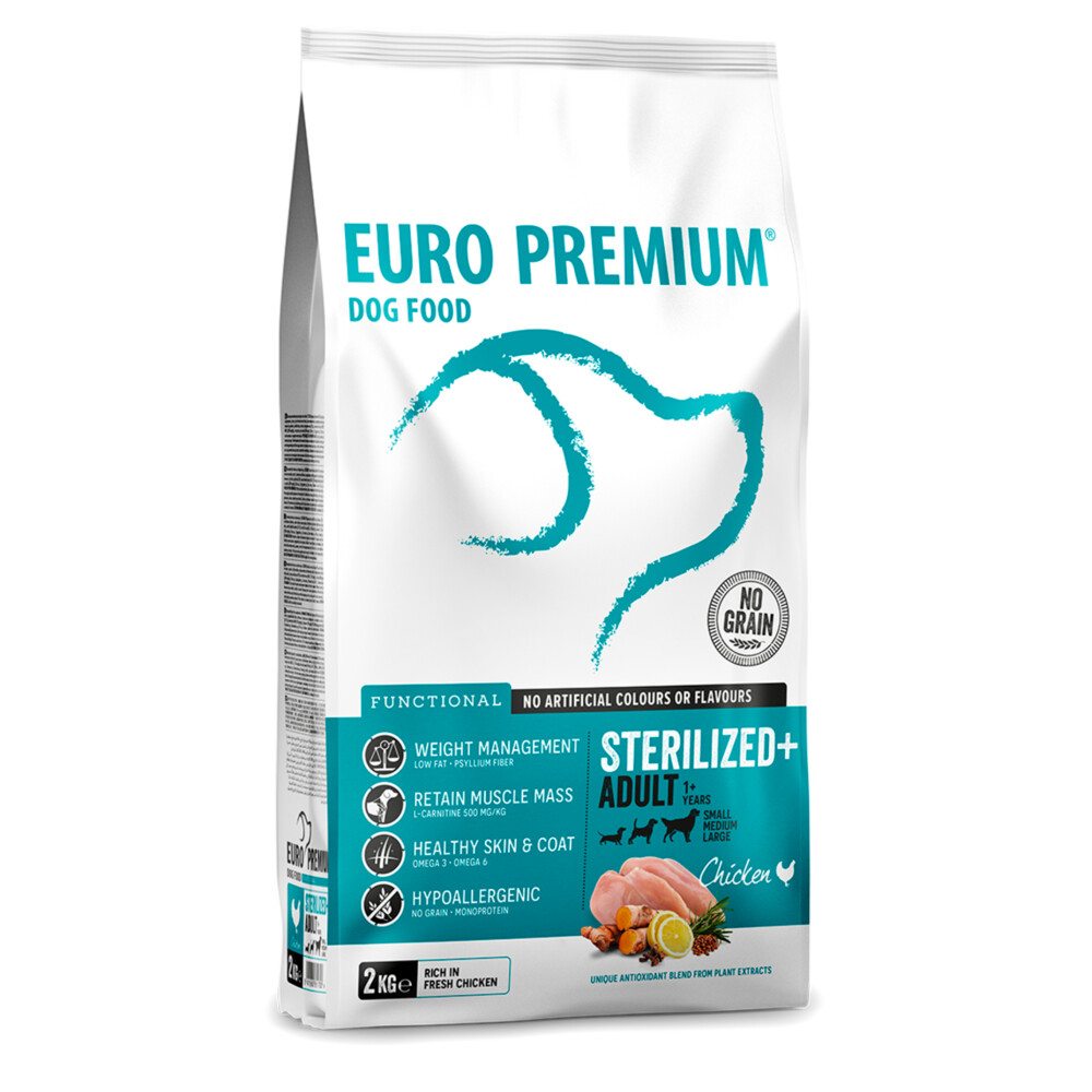 Euro-Premium Adult Sterilized+ 2 kg