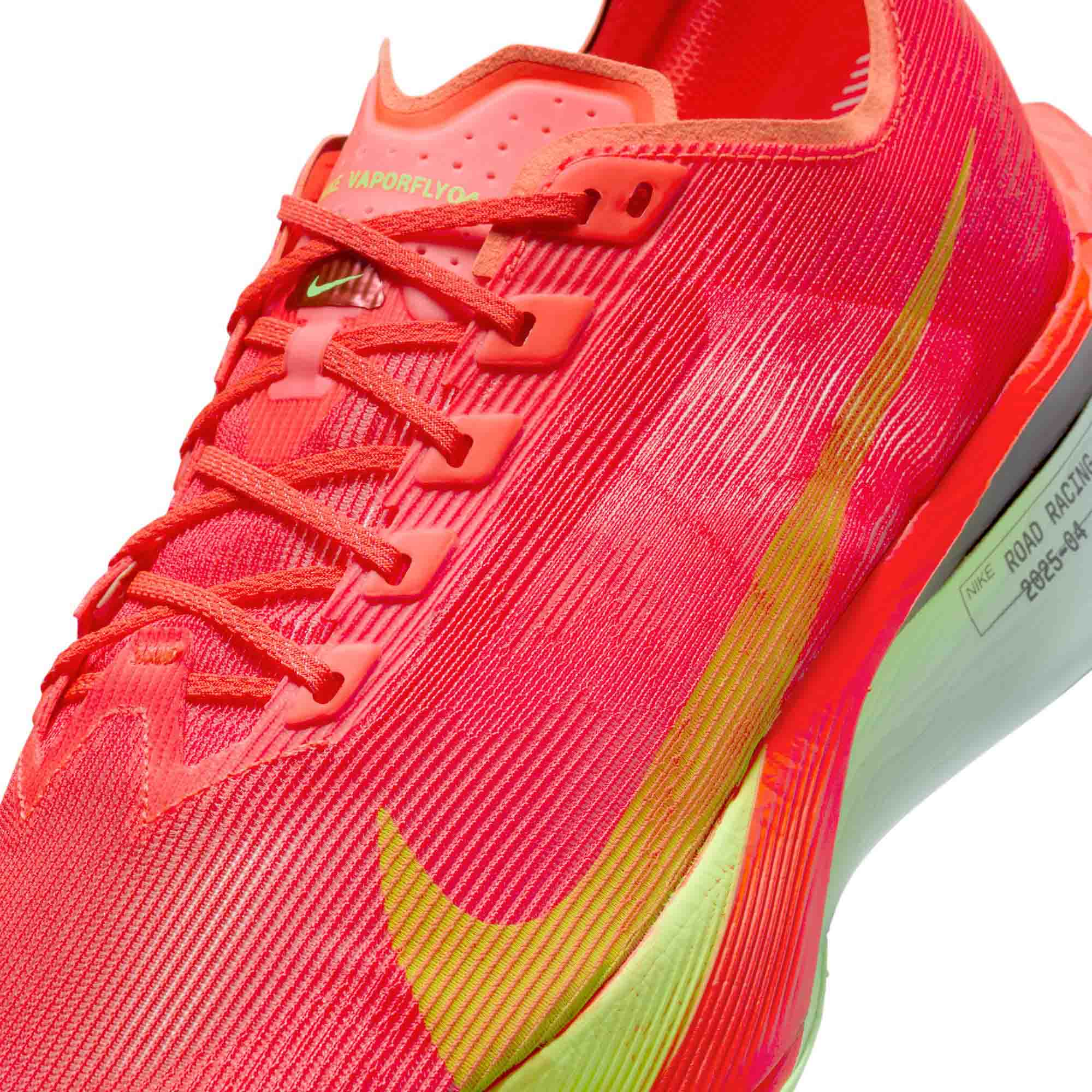 Vaporfly 4 Herre 600/Bright Crimson/Lime Blast/Mint Foam