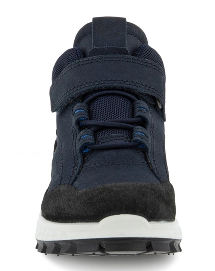 Leder-Klettstiefel EXOSTRKids gefüttert in black/night sky