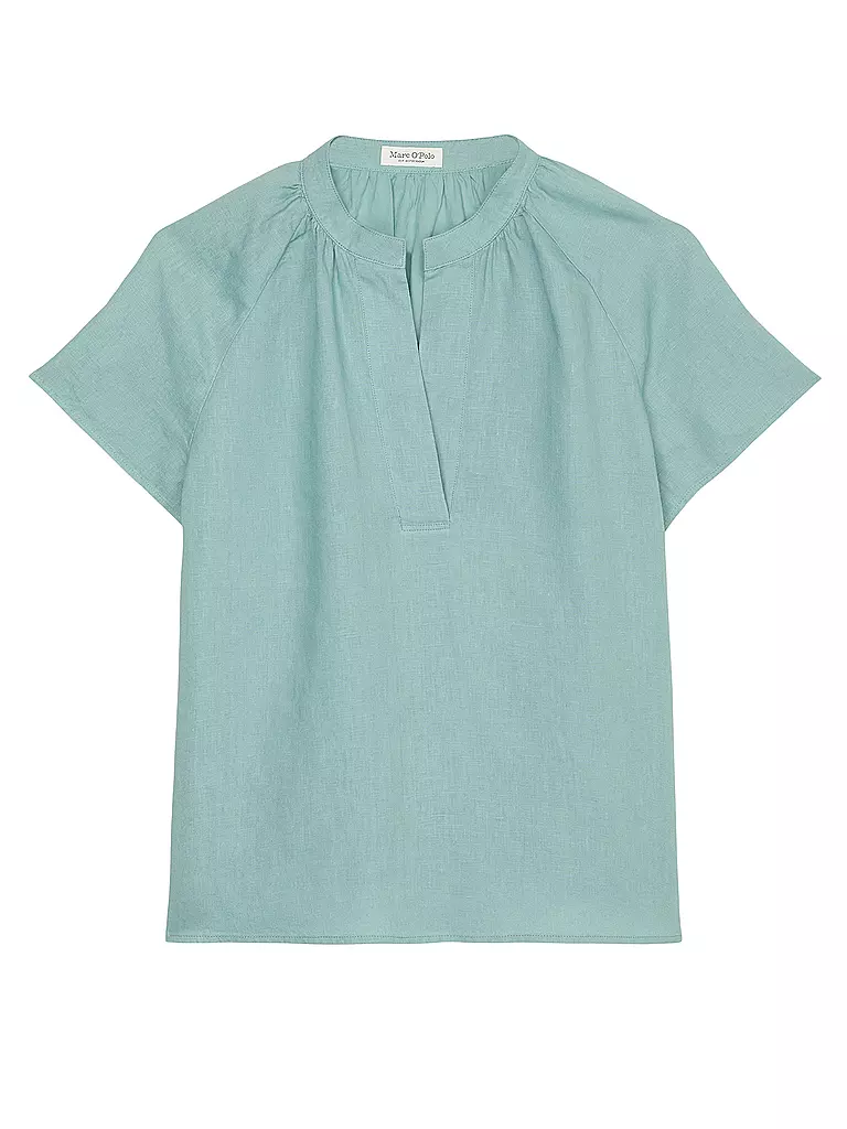 MARC O'POLO Leinenshirt  hellblau