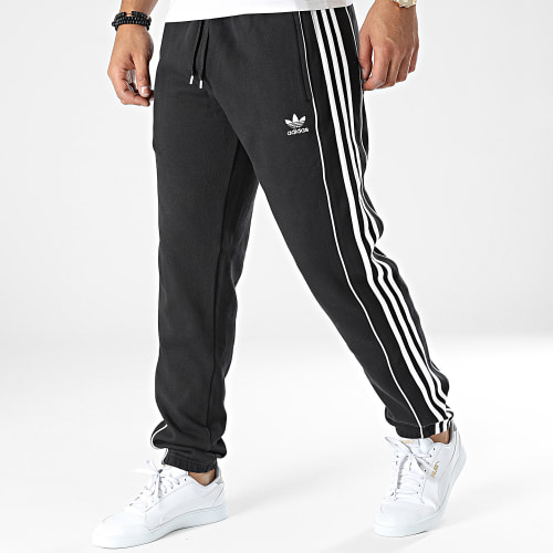 Pantalon Jogging A Bandes Essential HK7319 Noir