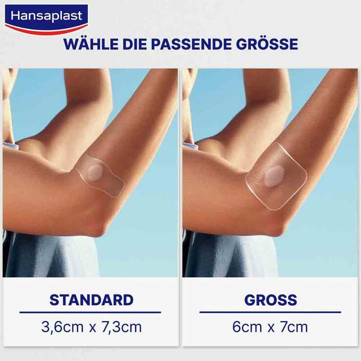 Hansaplast Zweite Haut Schutz Pflaster, 6 St
