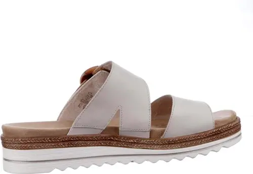 D0Q51-80 Remonte wit combi - maat 40 slipper wit combi - maat 40 Calandschoen