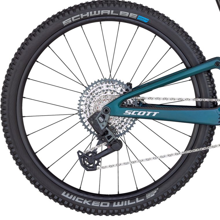 Scott Lumen eRIDE 900 Carbon E-MTB Fully martin petrol green