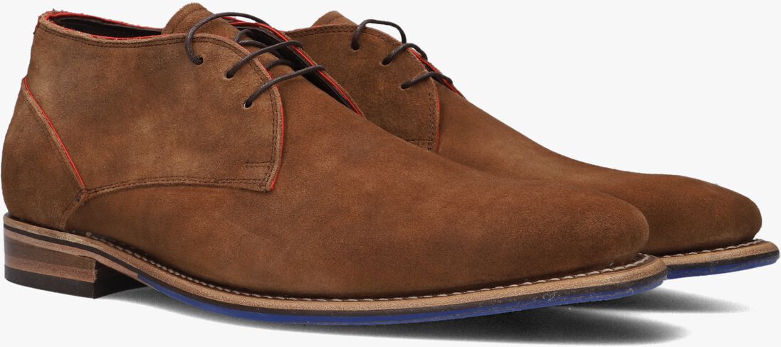 FLORIS VAN BOMMEL bruine floris van bommel nette schoenen sfm-50034