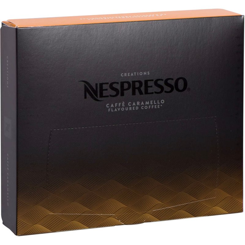 Capsule de café Nespresso Professionnel caramel - Boite de 50
