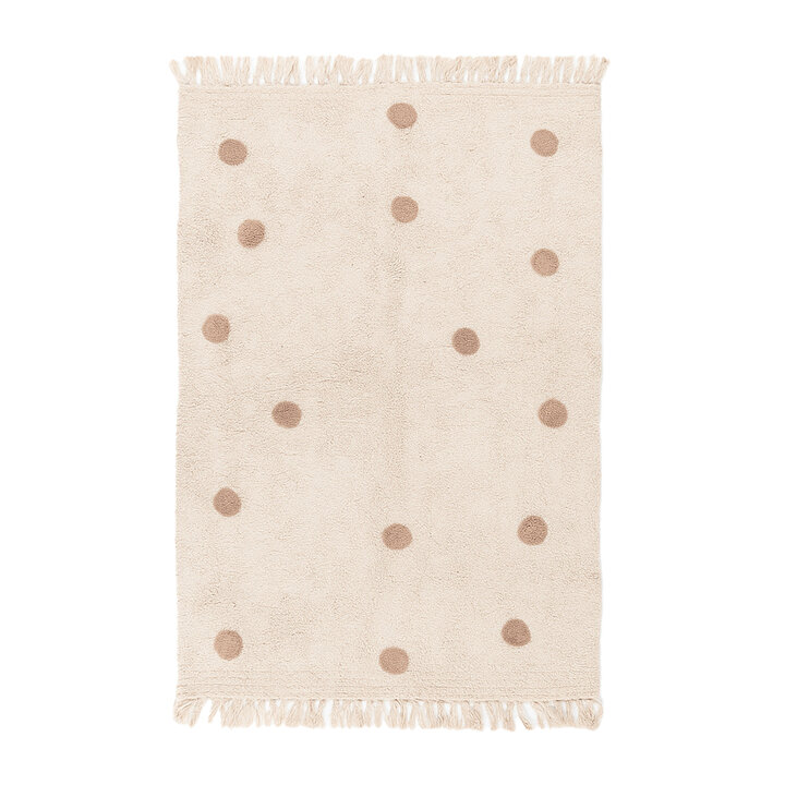 Vloerkleed Kinderkamer - Lou Dots Taupe