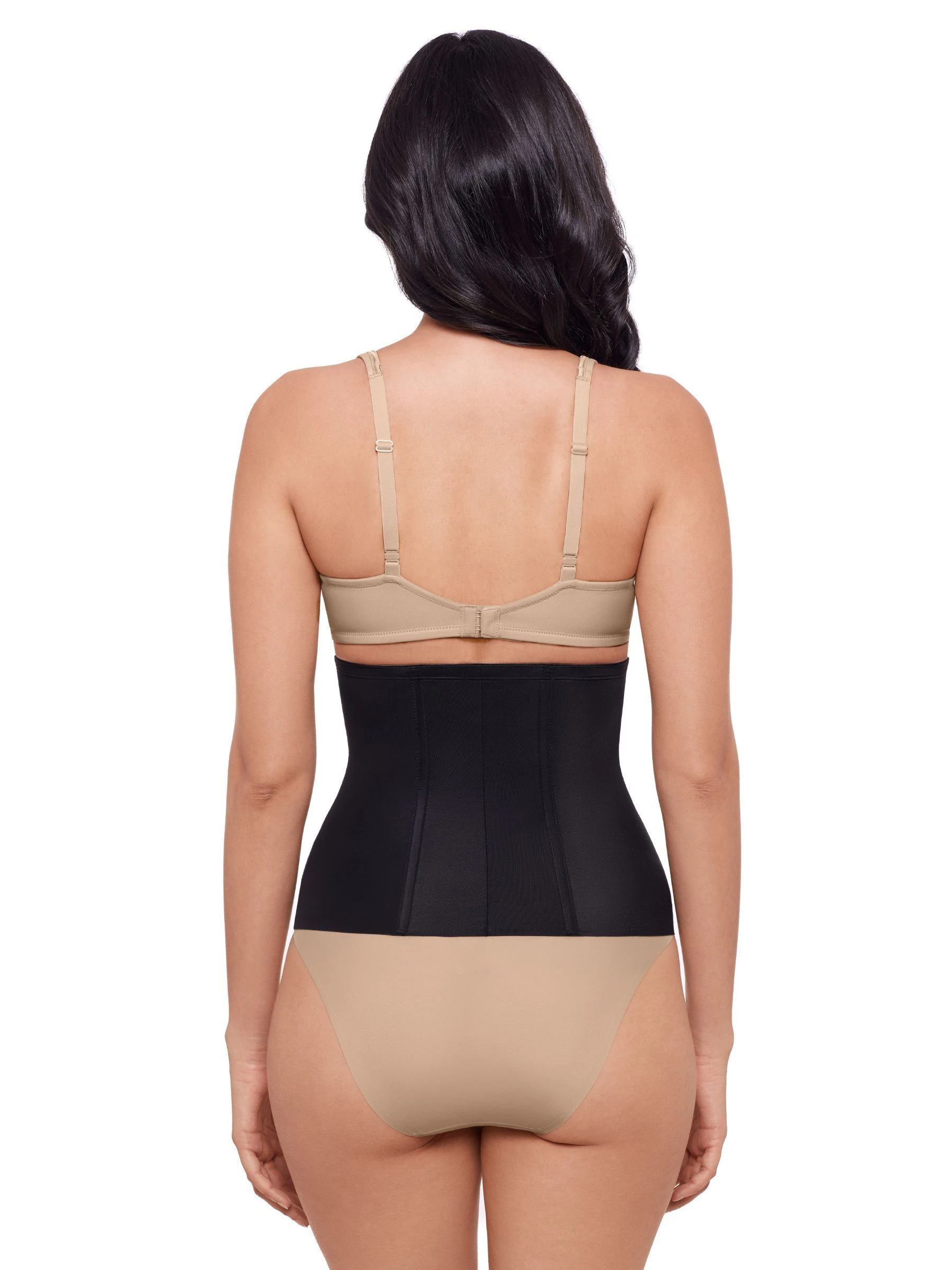 Zwart - Miraclesuit Modern Miracle Firm Control Pull On Waist Cincher